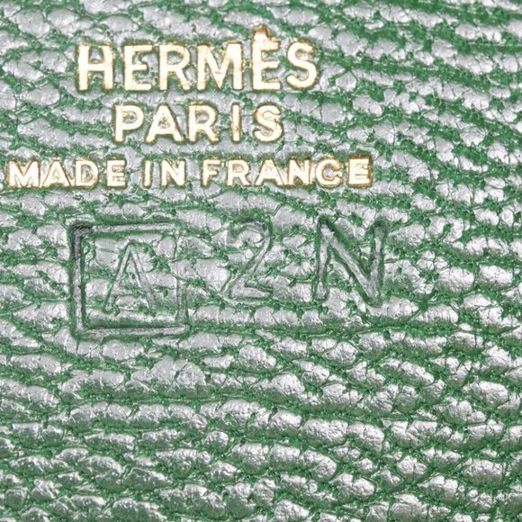 HERMES Zulu coin purse leather unisex - Picture 11 of 16